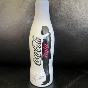 Limited Edition 2010 Karl Lagerfeld Coca Cola Light Aluminum Bottle Diet Coke
